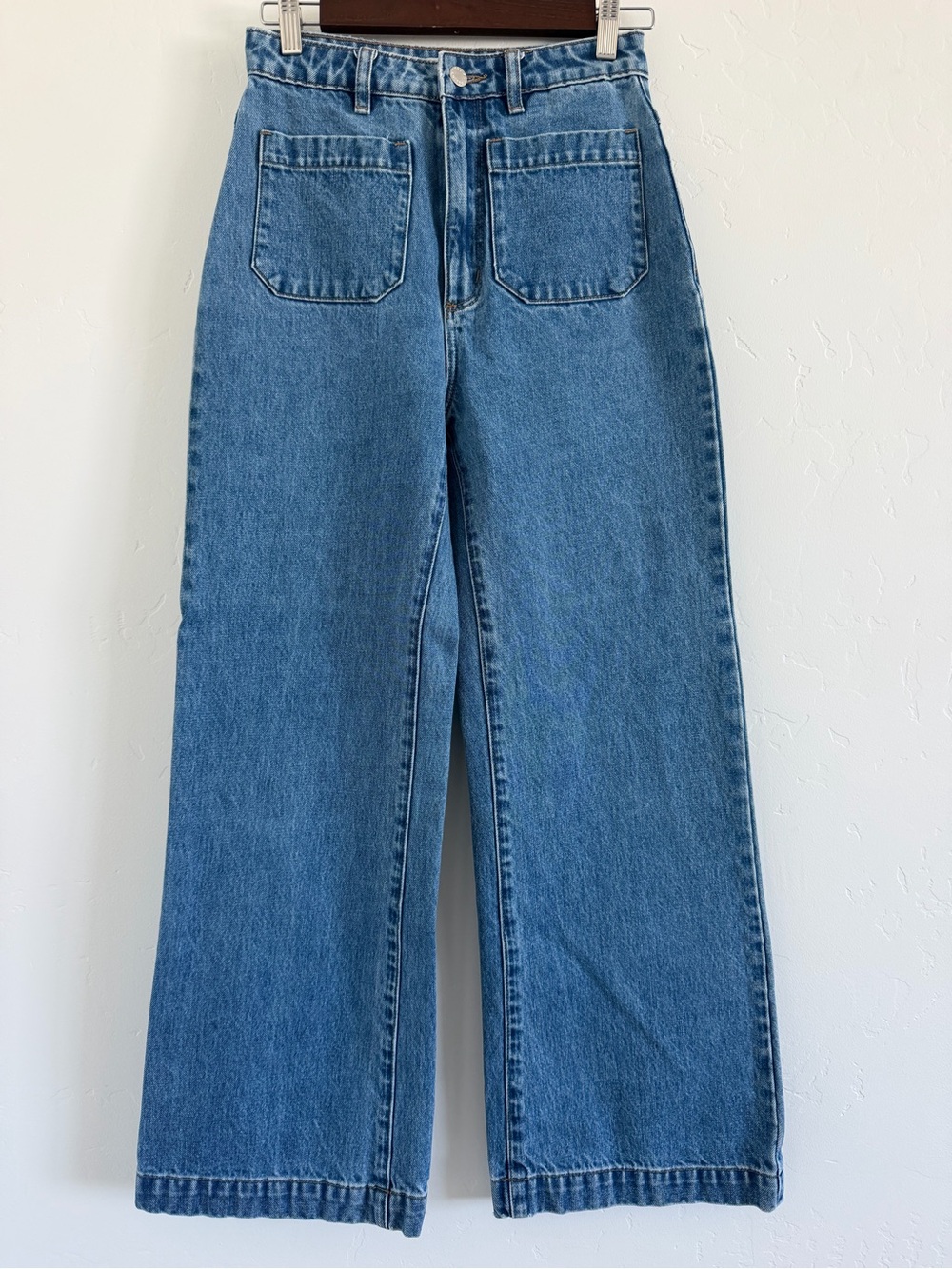 Rolla’s G’Day Mate Wide Leg Jeans Women’s 26 Blue High Rise Denim